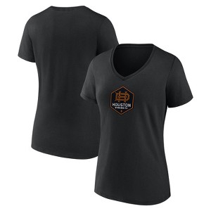 MLS Houston Dynamo Women's V-Neck T-Shirt - 1 of 3