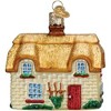 Old World Christmas Blown Glass Ornament for Christmas Tree, English Cottage (with OWC Gift Box) - 3 of 4
