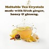 Pocas Honey Ginger Tea-Instant Powder Packets with Cinnamon & Ginger Honey Crystals Tea, Non-GMO/Gluten Free/Caffeine Free Tea, 20 Count (Pack of 2) - 3 of 4