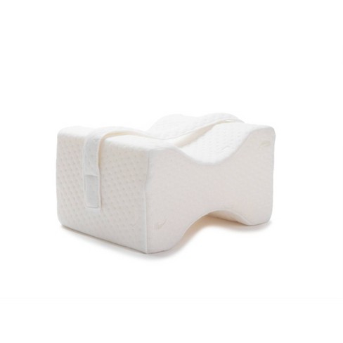 AUVON Contoured Knee Pillow, Cooling Memory Foam Between Leg