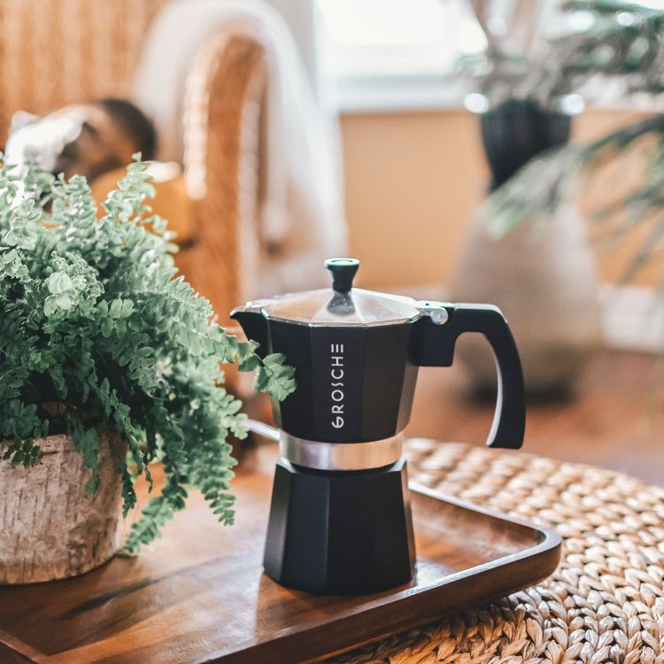 GROSCHE Milano Stovetop Espresso Maker Moka Pot Home Espresso Coffee Maker, 2 of 10