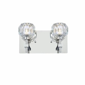 Elegant Lighting Graham 2 - Light Sconce in  Chrome - 1 of 4
