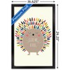 Trends International Andy Westface - Porcupine Give Me A Hug Framed Wall Poster Prints - 3 of 4