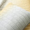FIONECA Crinkled Microfiber Quilt Set with Shams Machine Washable Tumble Dry Safe - 3 of 4