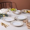 Noritake Trocadero Gold Set of 4 Dinner Plates - 2 of 4