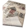 Home Mart Goods Vintage Contemporary Beige Silky Glam Area Rug - 5' x 7' Feet - 2 of 4