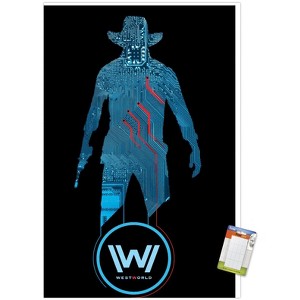 Trends International Westworld - Black Unframed Wall Poster Prints - 1 of 4