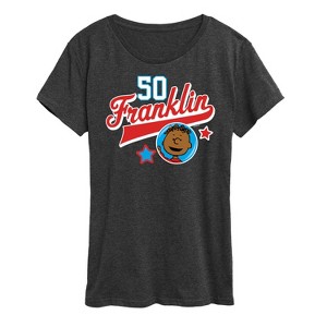 Women's - Peanuts - Franklin Athletic 50 Short Sleeve Graphic T-Shirt - 1 of 4