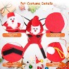 iMountek Pet Christmas Costumes with Bell Clothes New Year Outfit Cosplay Costumes Party Dress Up For Cats - 3 of 4