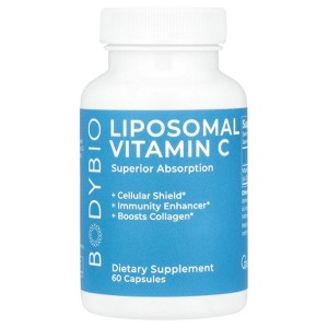 BodyBio Liposomal Vitamin C, 1,000 mg, 60 Capsules (500 mg per Capsule) - 1 of 2