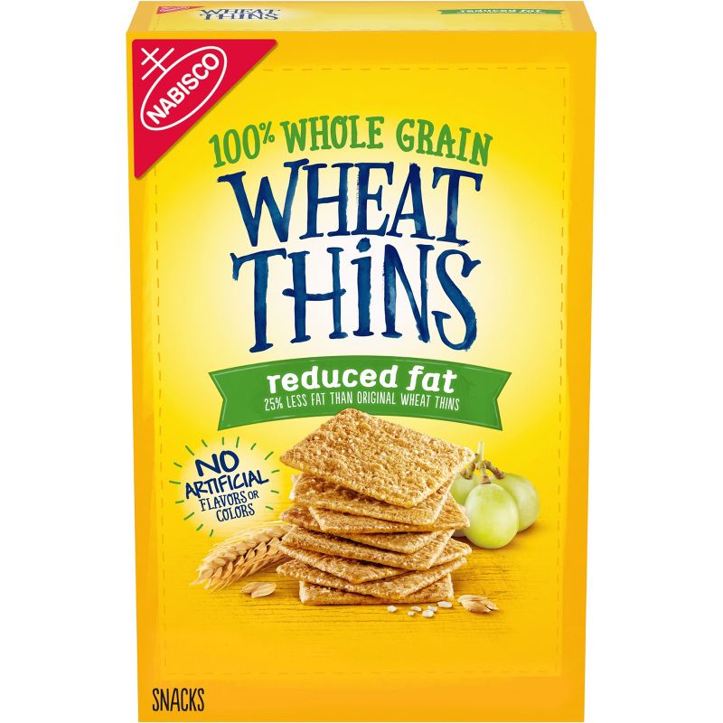 Wheat Thins Reduced Fat Crackers, 1 of 15