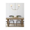 Elegant Lighting Waltz 3-Light Chrome Pendant with Textured Clear Glass Shades - 2 of 4