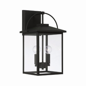 Capital Lighting Bryson 2 - Light Wall Light in  Black - 1 of 4