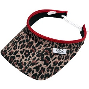Glove It Women's Classic Print Coil Visor - 1 of 3