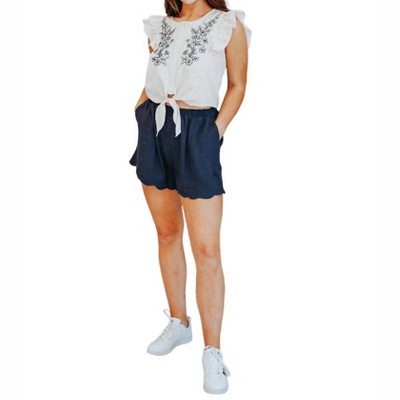 Women's Talk flirty to me Crop Top - SHE + SKY