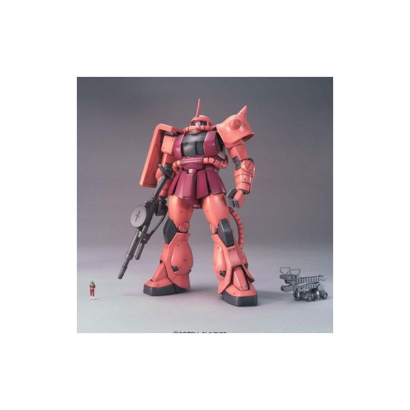 Bandai HGUC Gundam MS-06S Zaku II Char Custom HG 1/144 Model Kit, 2 of 4