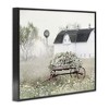 Stupell Industries Endearing Vintage Flower Wagon Framed Giclee Art, Black, 14" x 11" - 2 of 4
