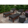 Casual Cushion Stripe Sunbrella Fabric 1-Piece Indoor/Outdoor Lumbar Pillow, 22"W x 9"L - 2 of 4