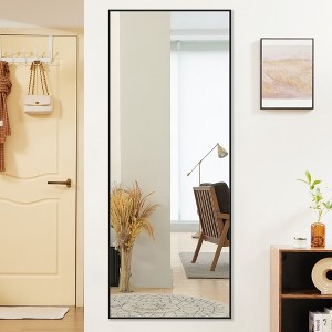 MAYEERTY Full Length Mirror - Arched Floor Mirror for Hanging or Leaning - 1 of 4