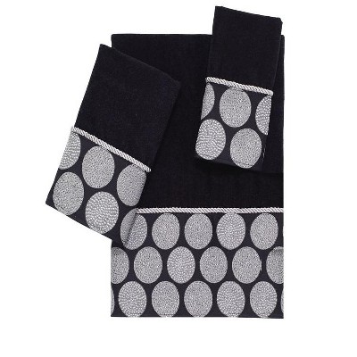 Avanti Linens Dotted Circles 3 Pc Towel Set : Target