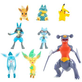 Jazwares Pokemon First Partner Fuecoco and Pikachu Battle Figure Set 2-Pack