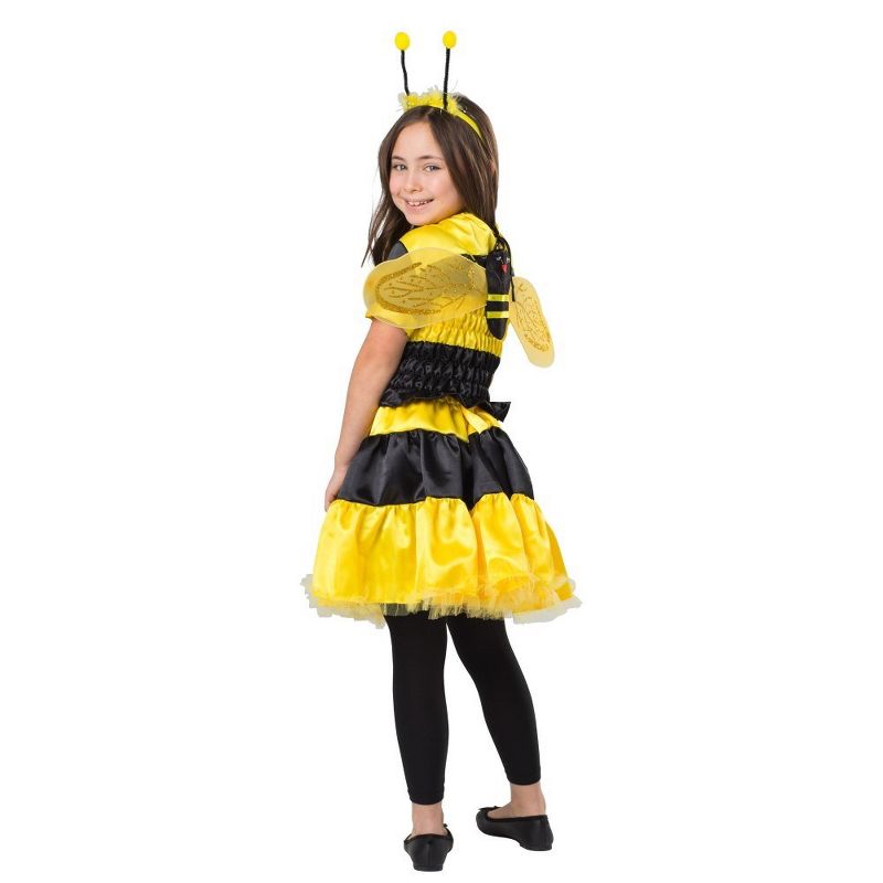Dress Up America Bumblebee Costume for Girls, 3 of 4