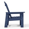 WestinTrends Malibu Kids Outdoor HDPE Adirondack Plastic Patio Chair - 4 of 4