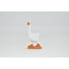 Collectible Wildlife Gifts | Goose, White, Very Nice Plastic Reproduction     1 3/4"   F4157 B140 - 4 of 4