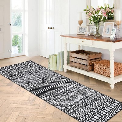 Bedroom Carpet, Indoor Bohemian Style Carpet, Soft Non-Slip, Machine Washable, Bedroom/Office/Living Room/Dining Room Soft Decorative Carpet