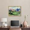 Art Remedy Magnus Enckell - Flowers 1913 Rustic Chic Farmhouse Wall Art Framed - 2 of 4