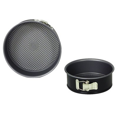 Browne Foodservice Stainless Steel Nonstick 7 Inch Springform Cake Pan