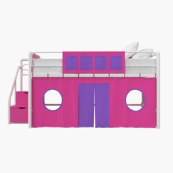 Twin Fire Department Bunk Bed Curtain Set Dorel Home Products