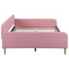 YOOCOZZ Full Size Linen Upholstered Daybed with Button Tufted High Sideboard and Dual Armrests - 4 of 4