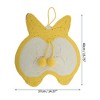 Unique Bargains Cat Scratch Pad with Cute Pattern for Indoor Outdoor Yellow - 3 of 4