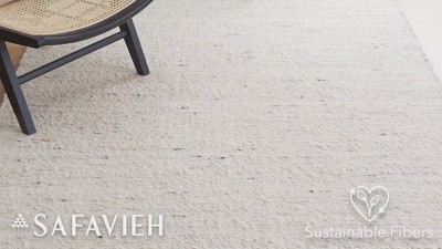 Natura Black and Gray Handwoven Wool Area Rug