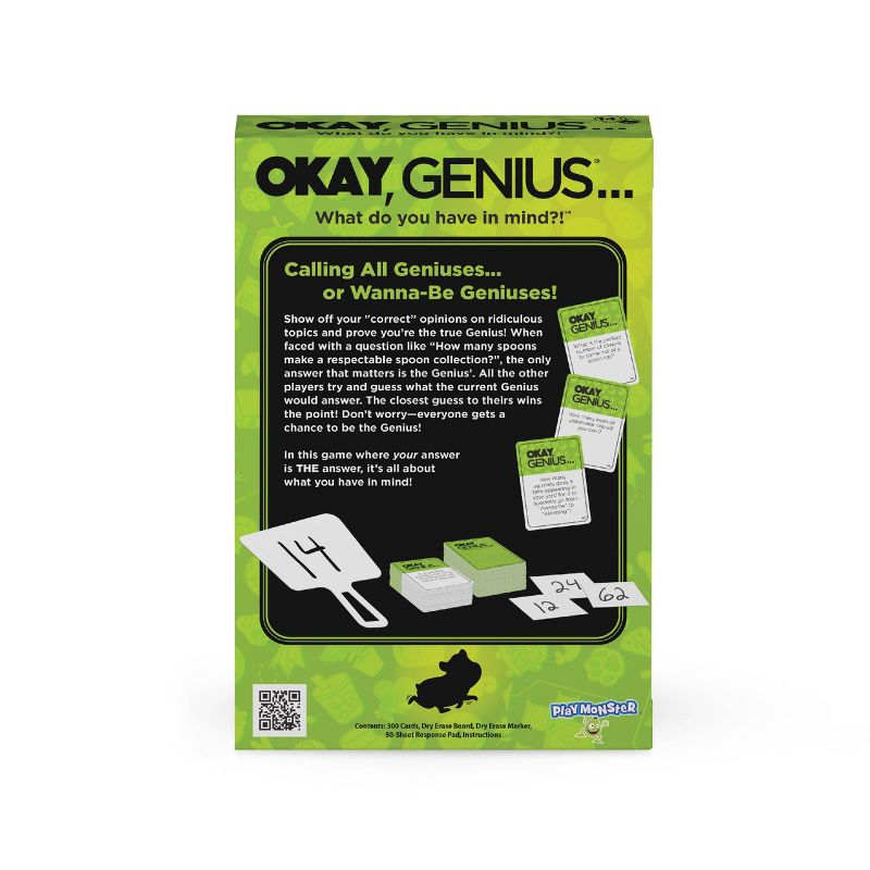 PlayMonster Okay Genius Card Game, 5 of 8