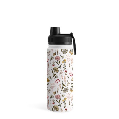 Avenie Wild Cheetah Collection 32 oz Water Bottle With Straw Lid - Society6