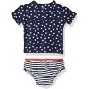 Kiko & Max Baby/Toddler and Little Girl's 2-Piece Short Sleeve Bikini Swimsuit Sets - 2 of 2
