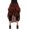 HalloweenCostumes.com One Size Fits Most Women  Pirate Parachute Skirt Brown, Brown - 2 of 3