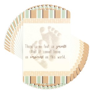 Dicksons No Foot So Small 2.5 x 3.8 Inch Keepsake Bookmark Pocketcard Pack of 12 - 1 of 4
