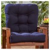 Kensington Garden 21"x21" Outdoor Seat and Back Chair Cushion - 2 of 4