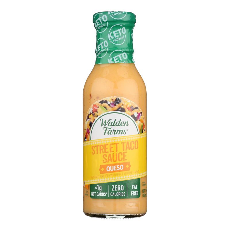 Walden Farms Queso Street Taco Sauce - Case of 6/12 oz, 2 of 7