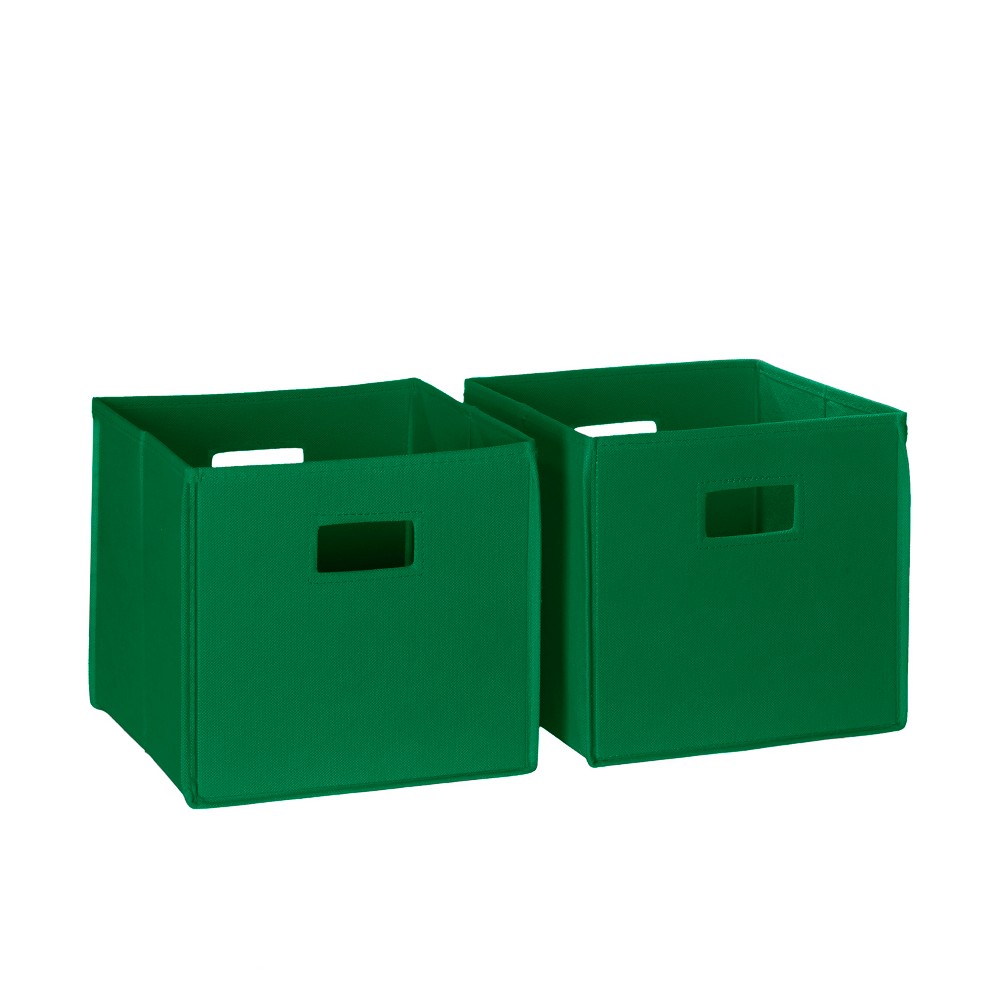 UPC 813924010167 product image for RiverRidge 2pc Folding Toy Storage Bin Set - Green | upcitemdb.com