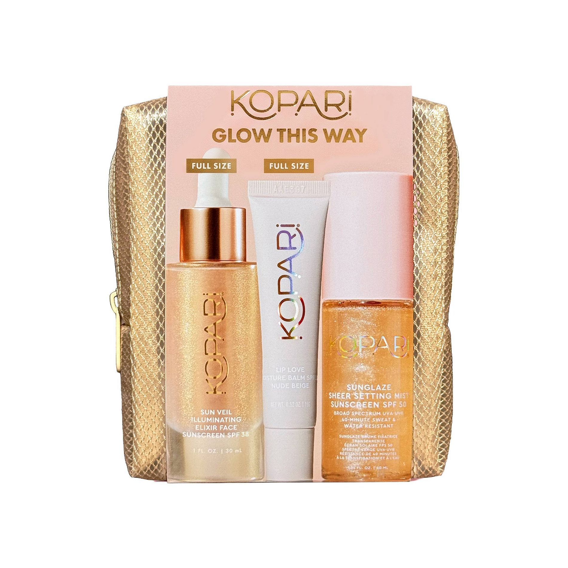 Kopari Glow This Way SPF Kit - 3ct - Ulta Beauty