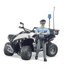 Bruder Police Quad with Police Officer Figure and Accessories - 3 of 4