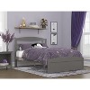 AFI Furnishings Warren Platform Bed F with Footboard AG - 2 of 4