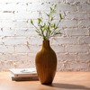 Sullivans 12.5" Amber Textured Bud Vase - 3 of 4