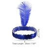 Unique Bargains Women's Feathers Faux Diamond Headbands 1 Pc - 4 of 4