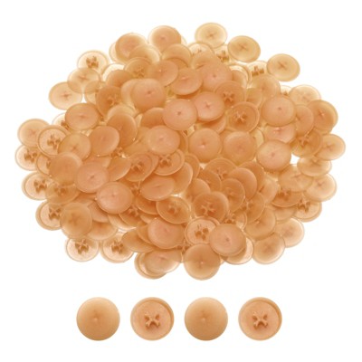Unique Bargains Plastic Decoration Furniture White Screw Cap Covers