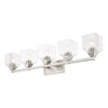 Livex Lighting Aragon 5 - Light Vanity in  Brushed Nickel - 3 of 4